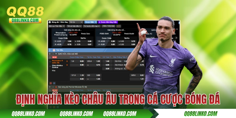 Định nghĩa dễ hiểu về kèo châu Âu trong cá cược bóng đá